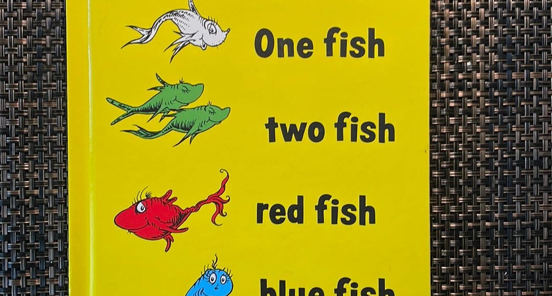One Fish Two Fish Red Fish Blue Fish by Seuss, Hardcover