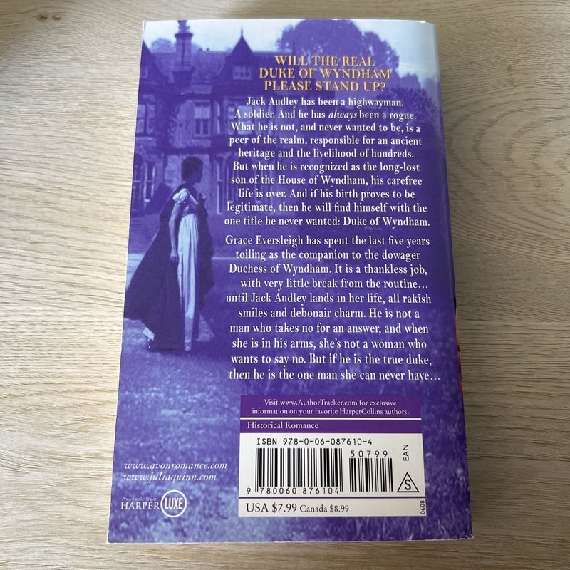 The Lost Duke of Wyndham