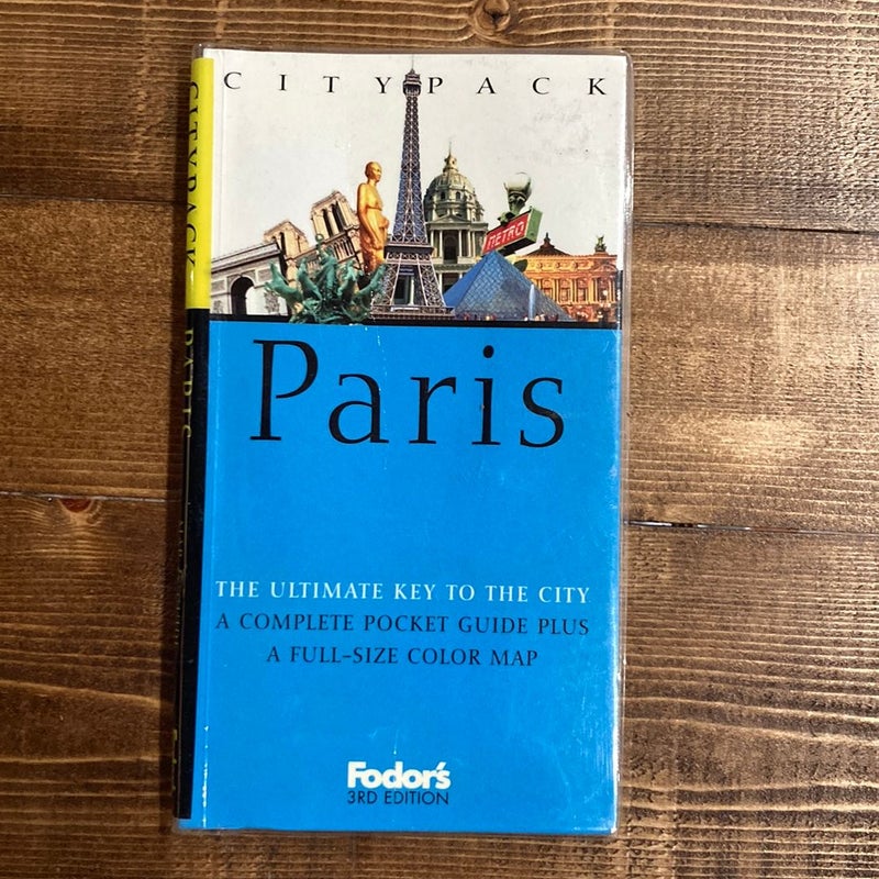 Fodor's Citypack Paris, 3rd Edition