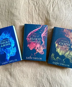 Daughter of Smoke and Bone trilogy UK editions 