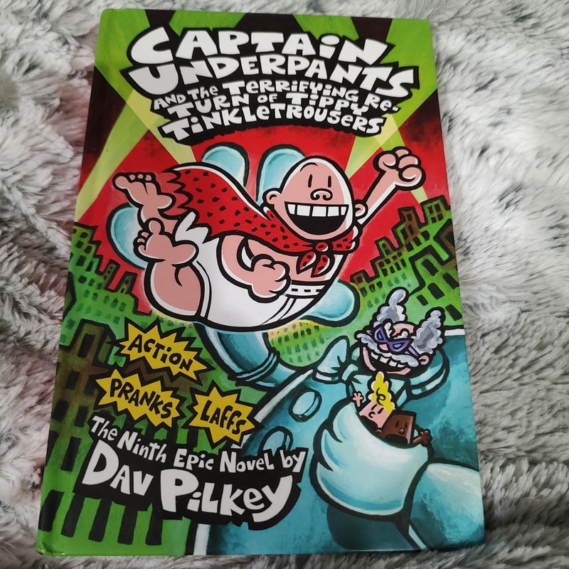 Captain Underpants and the Terrifying Return of Tippy Tinkletrousers