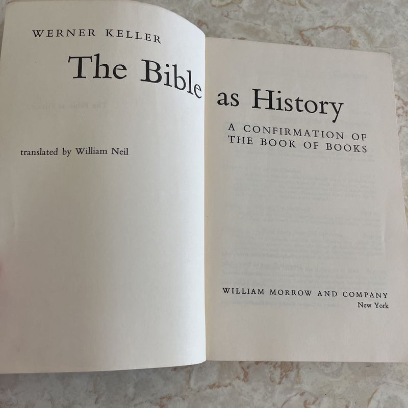 The Bible as History 