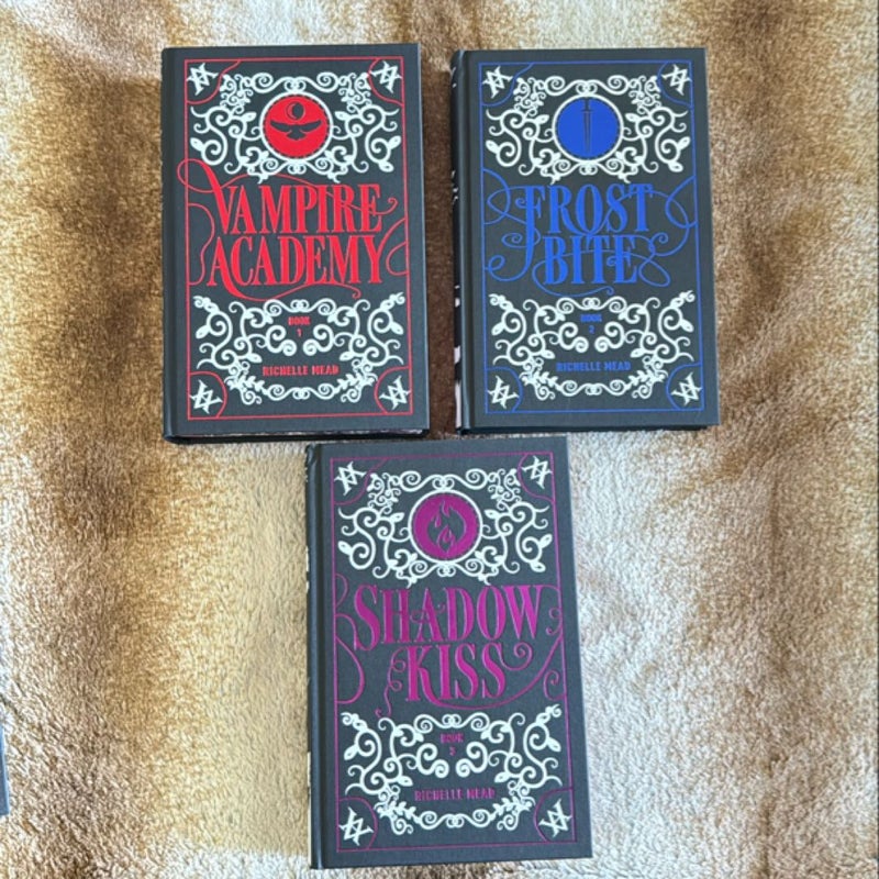 Vampire Academy, Frostbite and Shadow Kiss *Fairyloot Exclusive Editions* *Book One Is Hand Signed*