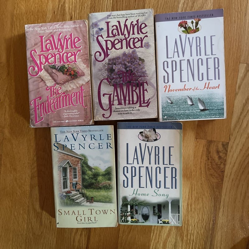 Lot of  5 paperbacks - The Endearment plus 4 more 