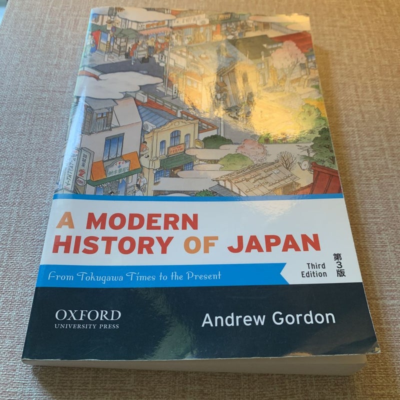 A Modern History of Japan