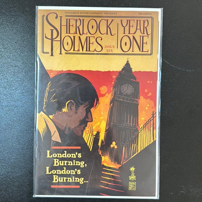 Sherlock Holmes Year One Issue Six Dynamite Entertainment Comics