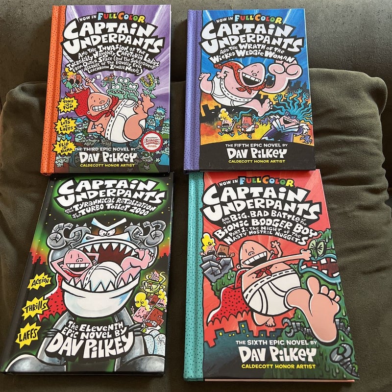 Captain Underpants and the Big, Bad Battle of the Bionic Booger Boy by Dav  Pilkey, Paperback