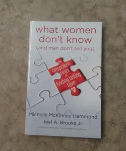 What Women Don't Know (and Men Don't Tell You)
