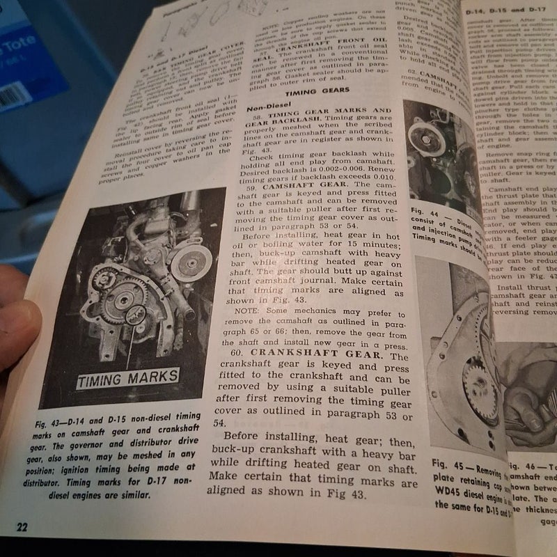 Allis-Chalmers Shop Manual AC20 AC17 AC25 and AC27