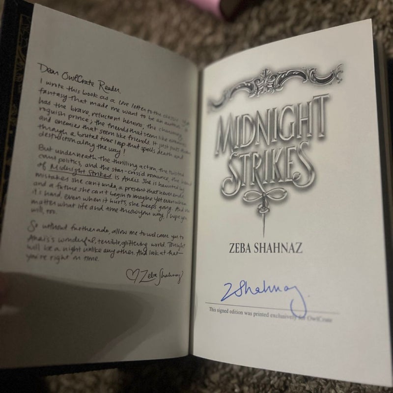 Midnight Strikes Owlcrate special edition 