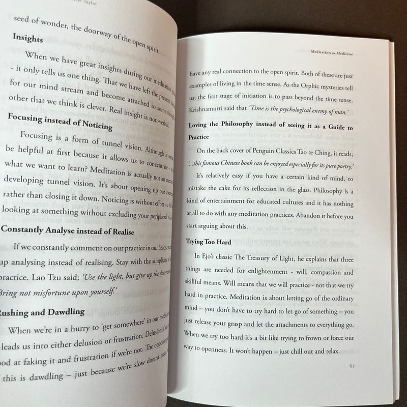 Meditation as Medicine