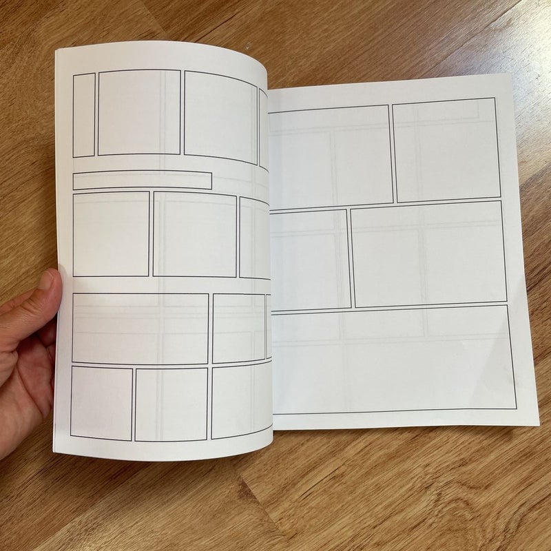 Blank Comic Book for Kids with Variety of Templates