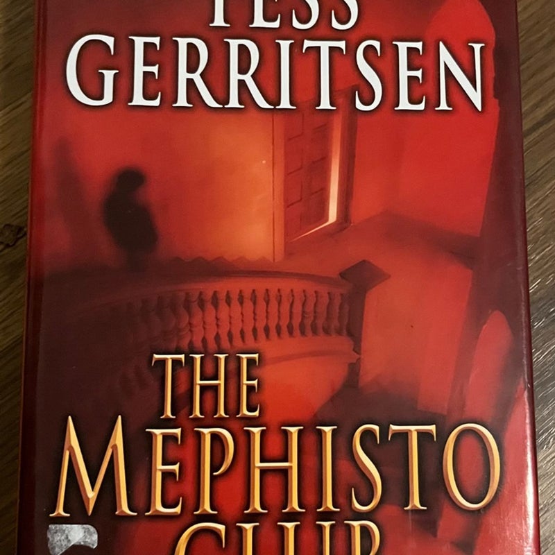 The Mephisto Club  By Tess Gerritsen Hardcover Book w/Dust Jacket