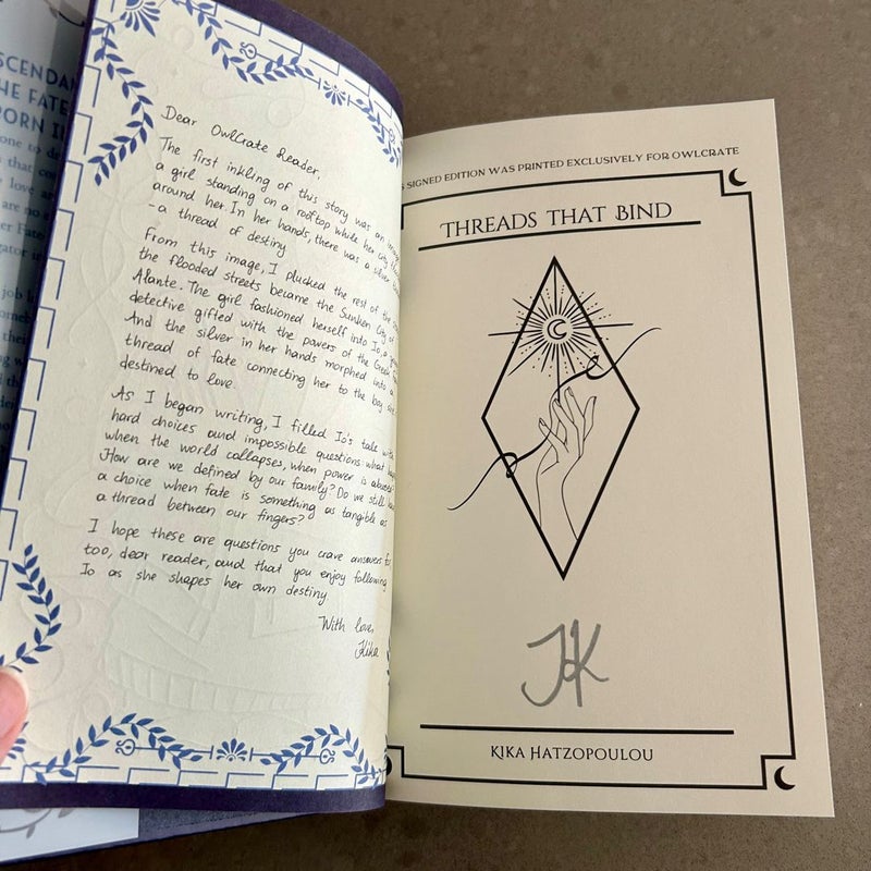 Threads That Bind - Signed OwlCrate edition