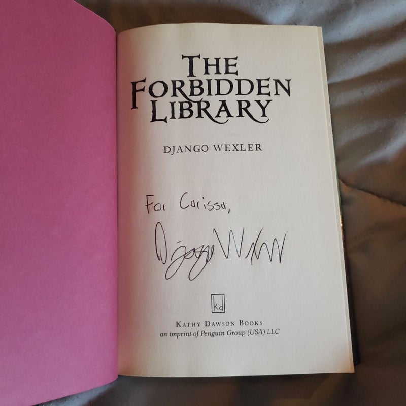 The Forbidden Library (signed)