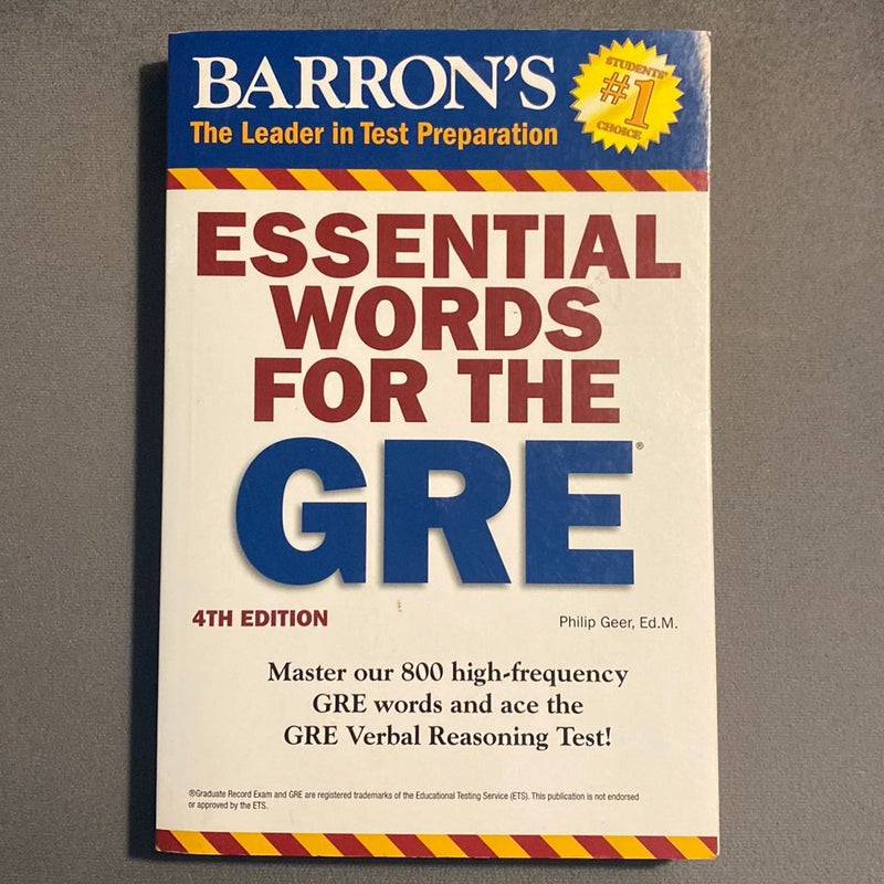 Essential Words for the GRE