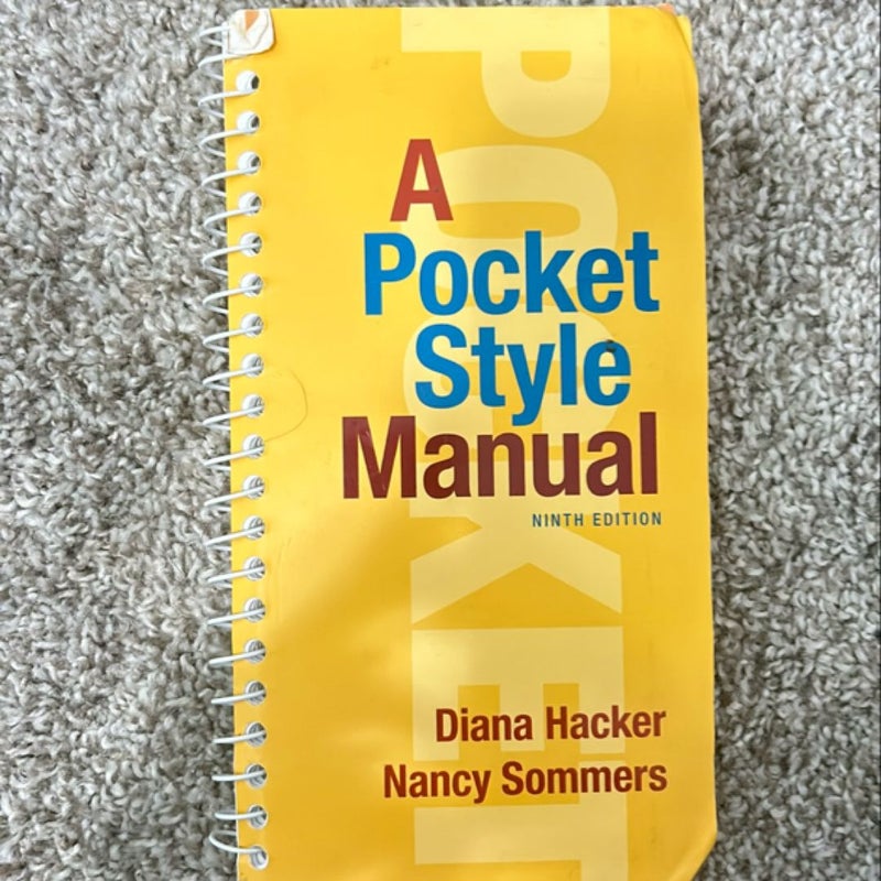 A Pocket Style Manual
