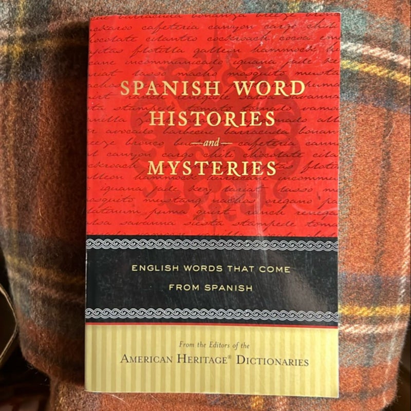 Spanish word histories and mysteries