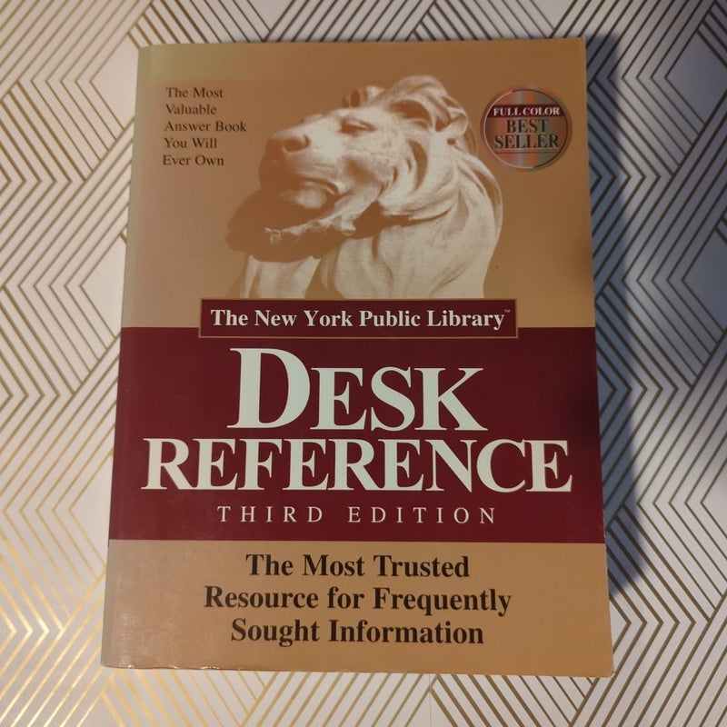 The New York Public Library Desk Reference