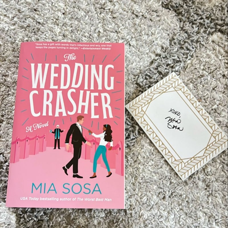 The Wedding Crasher *Signed book plate*