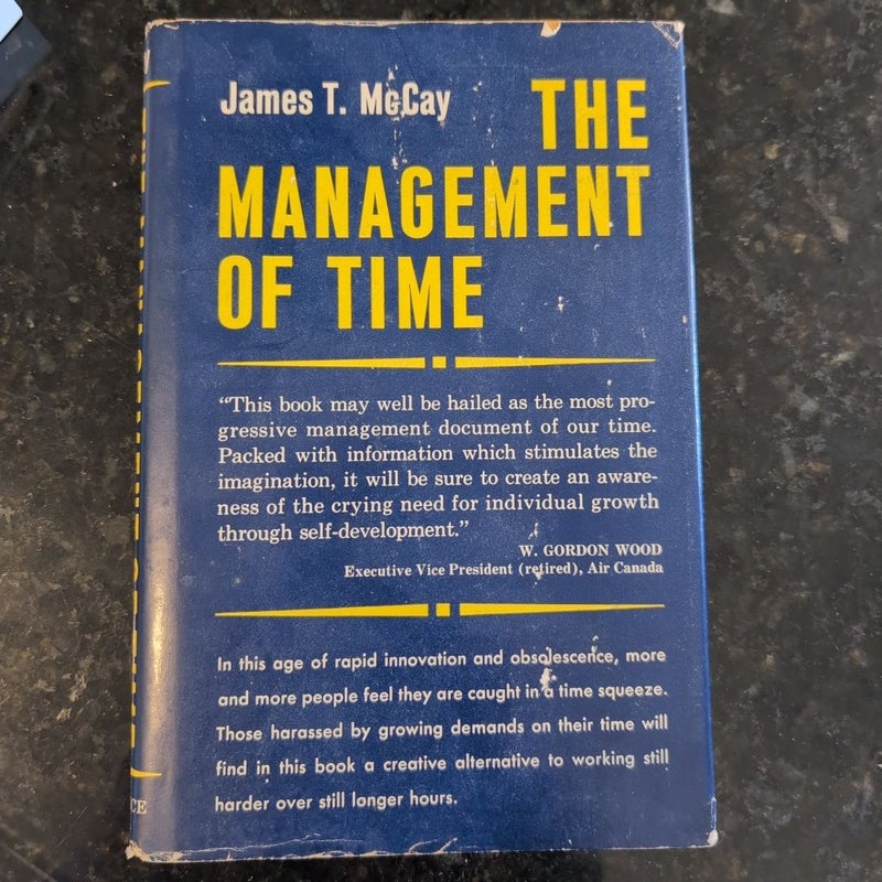 The management of time