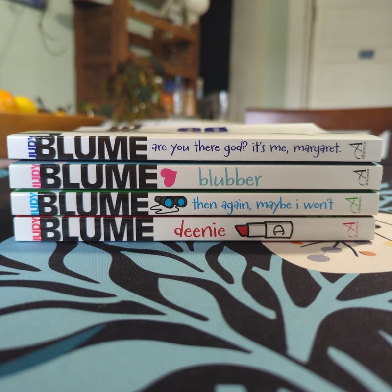 Judy Blume 4 Book Bundle New