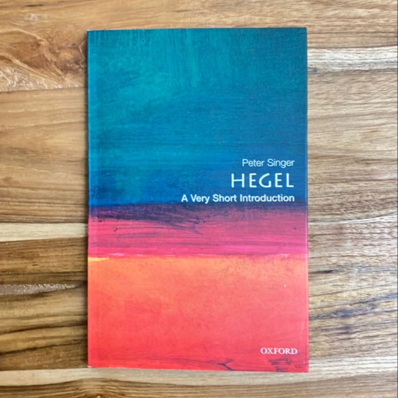 Hegel: a Very Short Introduction