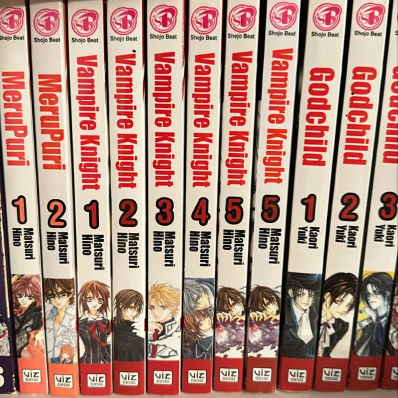 Vampire Knight, Vol. 1-5