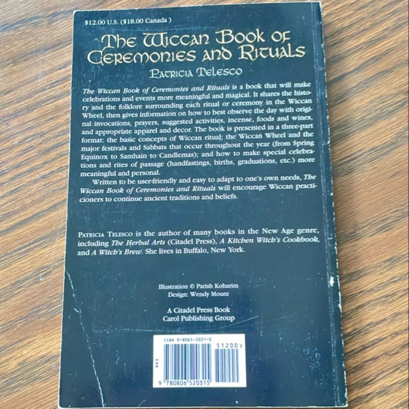 The Wiccan Book of Ceremonies and Rituals