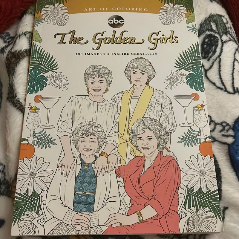 Art of Coloring: Golden Girls by Disney Books