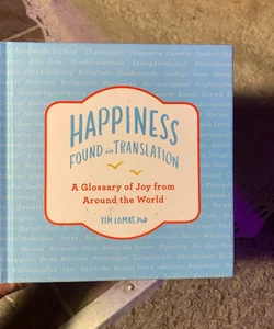 Happiness--Found in Translation