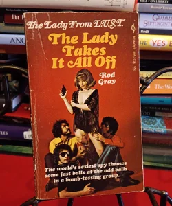The Lady Takes It All Off 1971 Belmont vintage pb