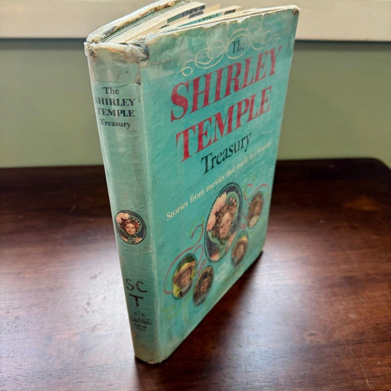 Vintage 1950s/60s Shirley Temple Treasury Book & Busy Book Bundle