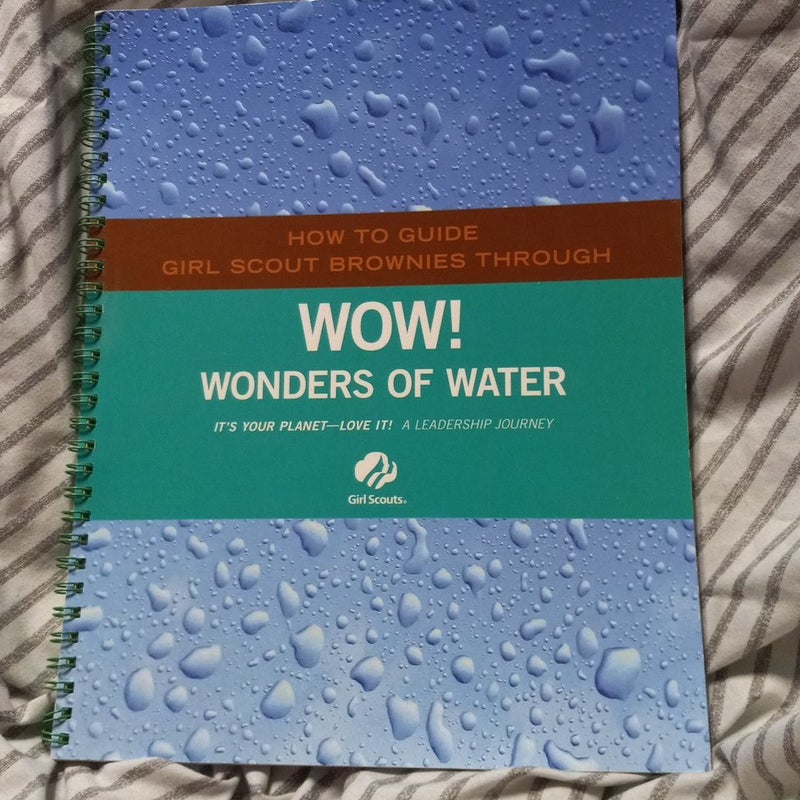 How to Guide Girl Scout Brownies Through Wow! Wonders of Water