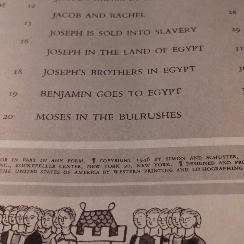 1946 The Golden Bible, The Old Testament A Giant Golden Book 