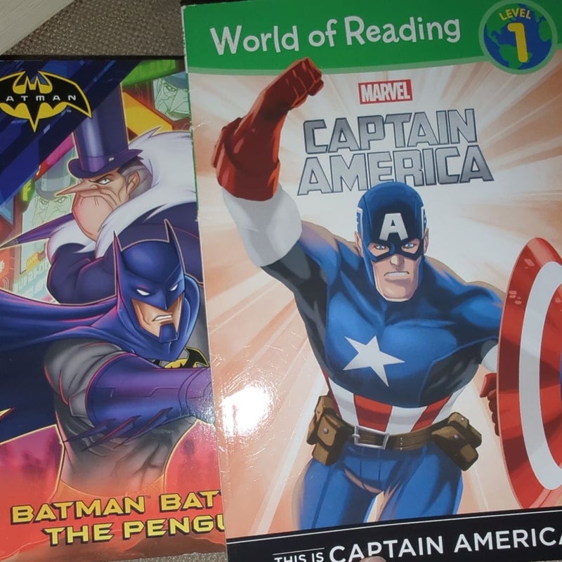 Superhero kid book bundle