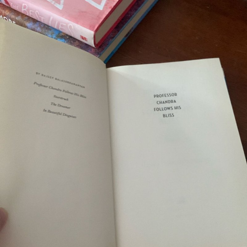 Professor Chandra Follows His Bliss