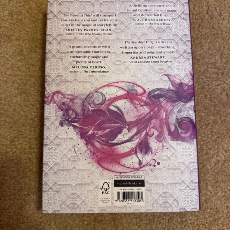 SIGNED COPY - The Stardust Thief 