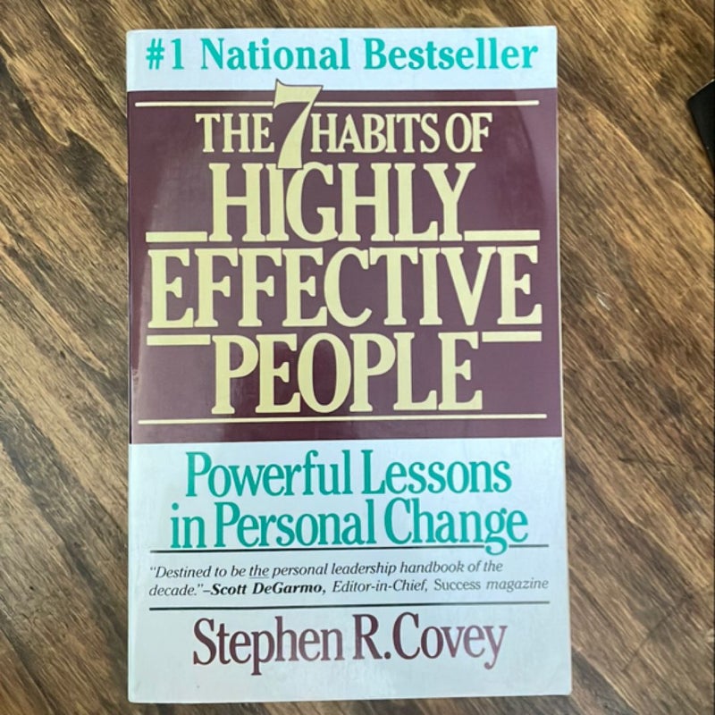 The Seven Habits of Highly Effective People