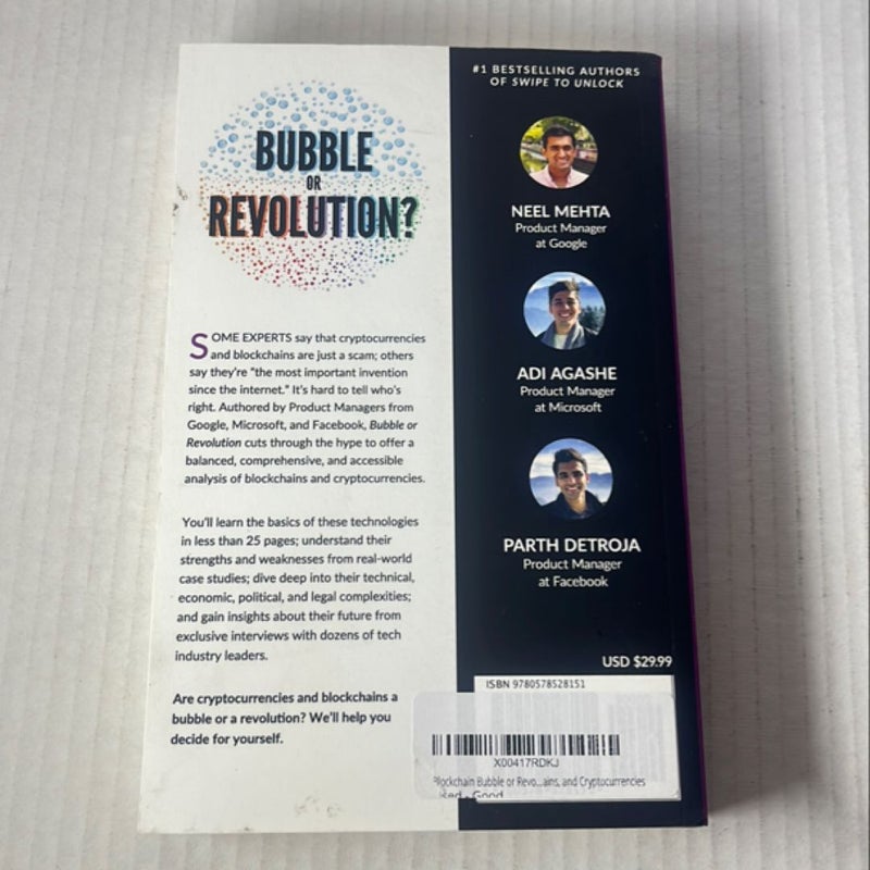 Blockchain Bubble or Revolution