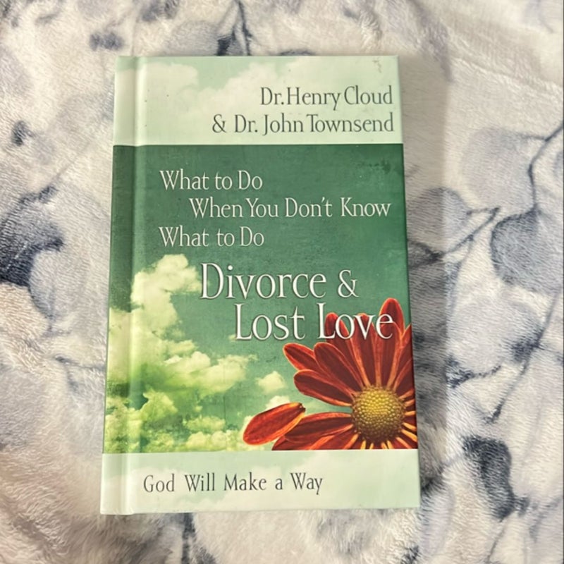 Divorce and Love Lost