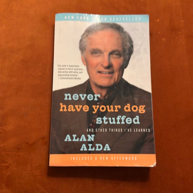Never Have Your Dog Stuffed