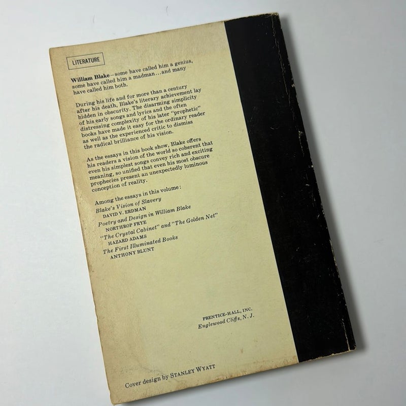 Blake: A Collection of Critical Essays