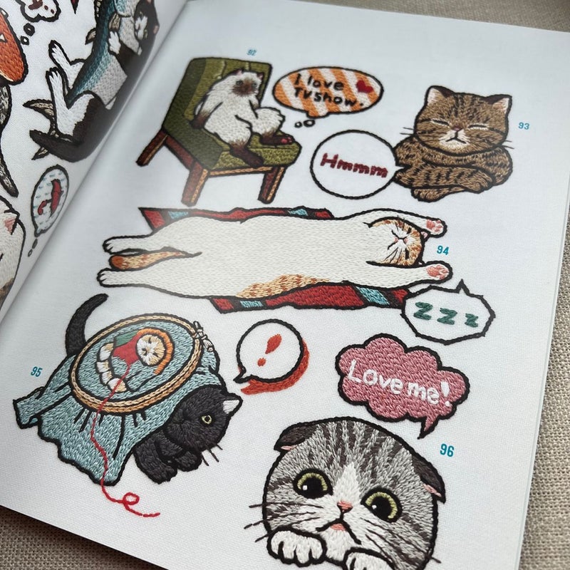 Cat Lady Embroidery by Applemints, Paperback Pangobooks