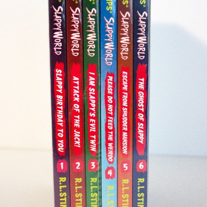 Goosebumps Slappyworld Series 6 Book Collection Set 1-6
