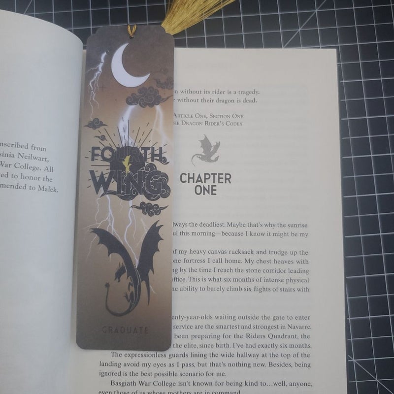 Fourth Wing Bookmark 