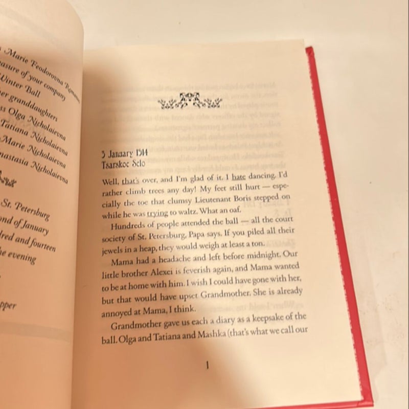 The Royal Diaries Anastasia the Last Grand Duchess