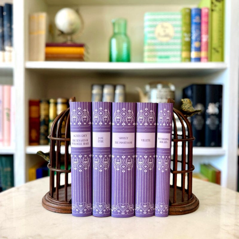 RARE Juniper Books Brontë Complete Set | Out of Print Collector’s Editions | Jane Eyre, Wuthering Heights, The Tenant of Wildfell Hall