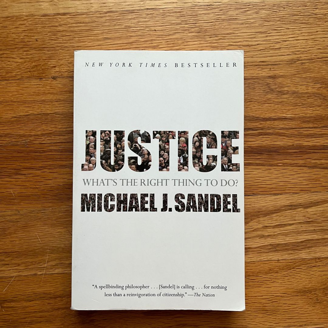 Justice by Michael J. Sandel, Paperback | Pangobooks
