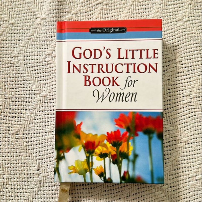 Gods Little Instruction Book for Women 